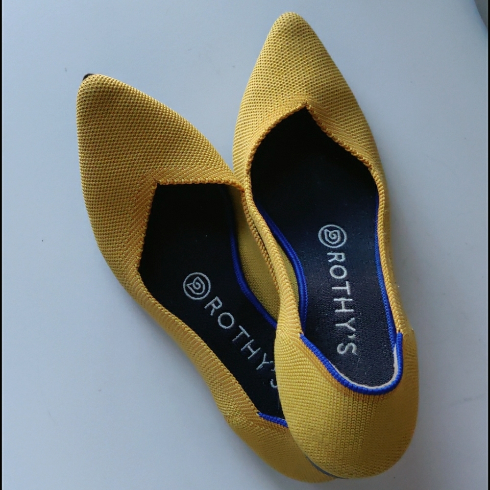 ROTHY'S | "The Point" in Marigold Yellow